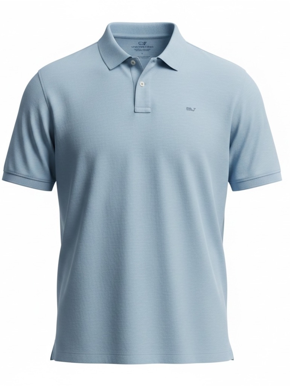 Vineyard Vines Pale Blue Short Sleeve Polo